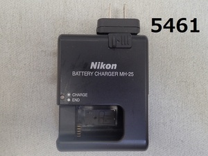 ■FK-5461 NIKON　バッテリーチャージャーMH-25 現状品　20241017 