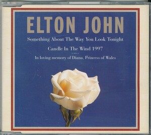 ELTON JOHN / エルトン・ジョン / SOMETHING ABOUT THE WAY YOU LOOK TONIGHT /EU盤/中古CDS!!56089