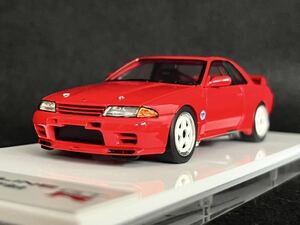 メイクアップ アイドロン 1/43 ニッサン スカイラインGT-R (BNR32) Gr.A 1991 レッド EM411