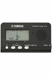 ヤマハ YAMAHA クロマチックチューナー ブラック TD-19BK