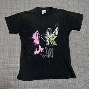 ART-SCHOOL 半袖Tシャツ ライブT Flora サイズ150 黒　ブラック　アートスクール