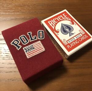 【即決・送料無料】ラルフローレン Ralph Lauren トランプケース カードケース ポーカー バカラ ブラックジャック カジノ 手品