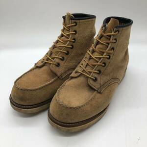 【US9】Red Wing Suede Irish Setter レッドウィング スエード アイリッシュ セッター 箱無し USA製 ブーツ (8175) 0114