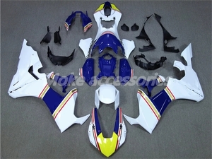 CBR1000RR　SC77　カウルセット　射出成形高品質ABS　2017　2018　2019　社外品カウル　青白黄　日本正規代理店出品　CBR　ロスマンズ