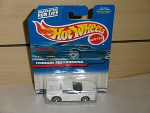 ☆HotWheels 136 Ferrari Testarossa 白