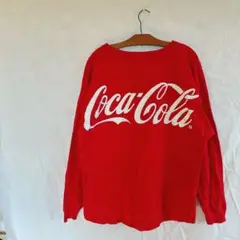 コカコーラ  企業ロゴ Tシャツ  両面プリント 古着