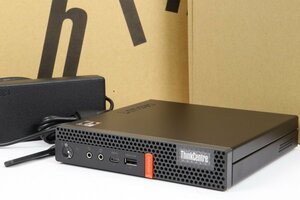 【 新品同様 | 通電３時間 】 Lenovo ThinkCentre M75q-1 Tiny 【 Ryzen 5 Pro 3400GE | 8GB | NVMe SSD 128GB | 有線無線LAN | 135W 】