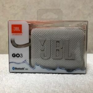 新品未使用 ポータブル 防水 ウォータープルーフ スピーカー JBL GO 3 JBLGO3WHT ホワイト 白