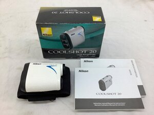 Nikon COOLSHOT 20/ゴルフ距離測定器/レーザー距離計 動作確認済 中古品 ACB