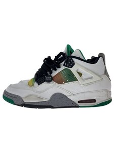 NIKE◆AIR JORDAN 4 RETRO_エアジョーダン4レトロ/27cm/WHT