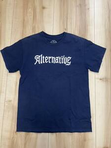 TENDERLOIN alternative Tシャツ T-TEE ALTERNATIVE テンダーロイン オルタナティブ アメカジ M ネイビー 紺 