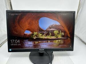  PHILIPS 21.5インチワイド W-LED 液晶モニタ 223V5LHSB/11/1920x1080/フルHD/HDMI/Switch対応　