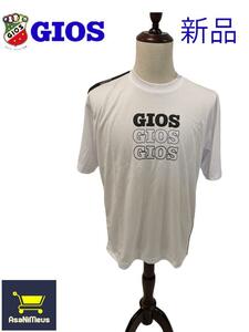 売りつくし！　新品　タグ付き　GIOS Tシャツ　白　ロードバイク