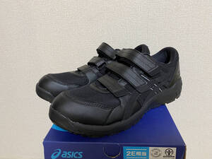 【中古】asics アシックス セーフティーシューズ 安全靴 ウィンジョブ WINJOB CP205 黒 ブラック 27.5CM 送料無料