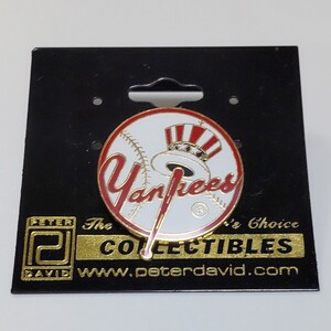 送料140円～ ニューヨーク・ヤンキース NEWYORK YANKEES ピンバッジ MLB 検) 非売品 ピンバッチ ピンズ NEWERA 当時物 デッドストック NY