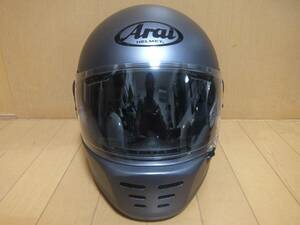 中古 Arai アライ ラパイド・ネオ RAPIDE-NEO サイズM(57・58cm) プラチナグレー フルフェイスヘルメット