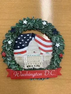 ワシントンD.C.の置物　クリスマス