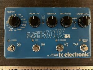 [GE]tc electronic FLASHBACK×4 Delay フラッシュバック×4 ディレイ 「TonePrint」用スロットを4つ装備 ディレイエフェクトの決定版!