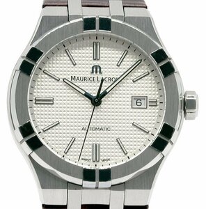 ★箱付！美品！MAURICE LACROIX モーリス・ラクロア アイコン オートマティック AI6008-SS001-130-1 自動巻き メンズ★