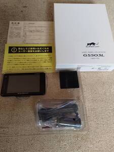 ユピテル　GS503L OP-WLSD16 無線LAN機能付SDカード付　データー最新　MSSS対応　良品　中古