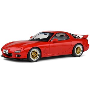 1/18 マツダ RX-7 FD3S 1994 レッド ソリド製ダイキャスト製ミニカー