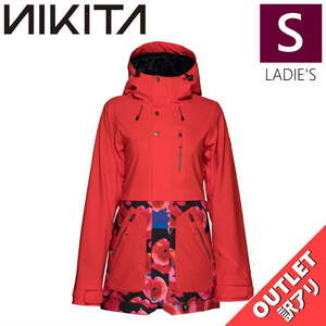 【OUTLET】 NIKITA SYCAMORE JKT RED Sサイズ レディース スノーボード スキー ジャケット JACKET アウトレット