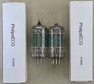 ■NEW21159■ PhilipsECG 6189W　同一デートコード新品白箱入２本セット