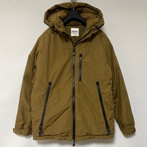 美品 NANGA takibi down jacket L parka ナンガ アラミド タキビ ダウン ジャケット パーカー 焚火 止水ジップ 防風防水 厚手 オーロラ