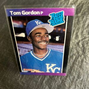 Donruss 1989 Tom Gordon Rated Rookie KC Royals No.45