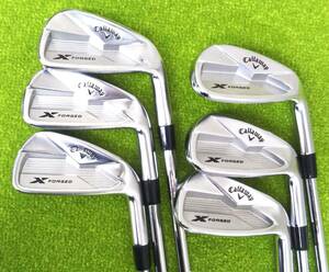 Callaway キャロウェイ X‐FORGED アイアンセット #5~#9.P. 6本セット N.S.PRO modus3 TOUR 105 FLEX S 男性右利き