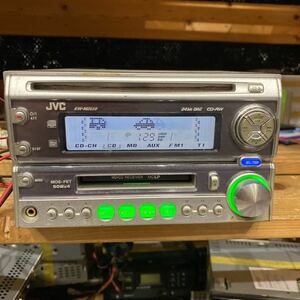 JVC CD/MDレシーバー　KW-MZ620 24bit DAC CD-RW ジャンク