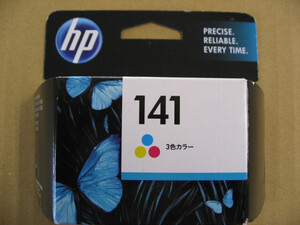 【使用推奨期限 2024.10】 hp(エイチピー) 純正インクカートリッジ CB337HJ 純正プリンターインク 141 3色カラー