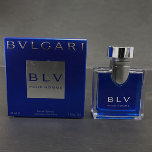 ブルガリ ブルー プールオム オードトワレ 30ml 香水 残量多 保存箱 付属 BVLGARI QD064-6