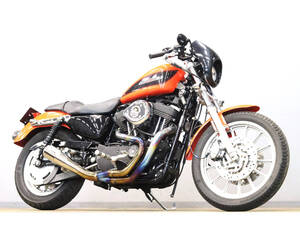 ハーレーＸＬ１２００Ｒ ロードスター 2006y レーサーカスタム キャブ最終 TRAMPフルチタンマフラー OHLINSリアサス ETC