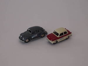 BUB 1/87 ＶＷ Beetle & Trabant P50 2000km durch Deutschland 2006 2006年製　500台限定生産 超入手困難品