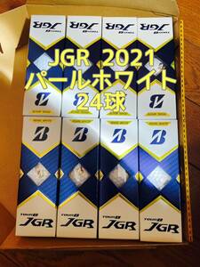 新品　24球 ゴルフボール TOUR B JGR パールホワイト ブリヂストン BRIDGESTONE ブリヂストン ゴルフ 2021モデル 2ダース