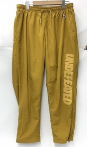 期間限定セール チャンピオン Champion 【UNDEFEATED】ボトムス トラックパンツ 黄色 C8-P211