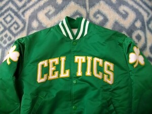 ボストン セルティックス 緑ジャンパー 極美品 L Boston Celtics NBA スターター STARTER製