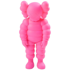 カウズ KAWS ×MEDICOM TOY メディコムトイ WHAT PARTY フィギュア ピンク Size【フリー】 【新古品・未使用品】