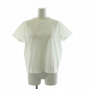 ニコラジェンソン Nicolas Jenson Crew Neck Tシャツ カットソー 半袖 クルーネック プルオーバー XS 白 ホワイト JS-19SS-01RG /NQ