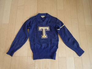 VINTAGE MANN SPORTIN GOODS SIOUX CITY SWEATER blue