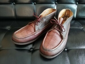 ラッセルモカシン ヴィンテージ 青タグ 3283 8.5E 2トーン Russell Moccasin