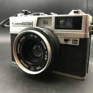 ☆現状品☆Canon Datematic キヤノン デートマチック 40mm F2.8 レンジファインダー フィルムカメラ