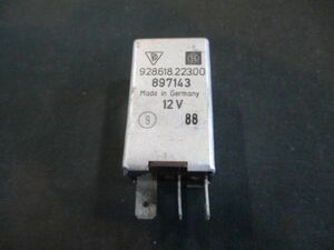 ■ポルシェ 928S4 干渉ノイズサープレッサー リレー 中古 92861822300 部品取あり Interference Noise Suppressor Choke Relay ■