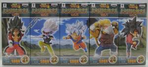 【国内正規品 未開封】 ドラゴンボールヒーローズ ワールドコレクタブルフィギュア vol.5 全5種 ベジット フュー カンバー バーダック