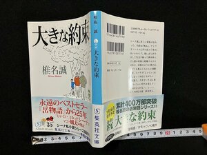 ｇ△　大きな約束　著・椎名誠　2012年第1刷　集英社　/B02