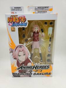 即決 新品 未開封 Naruto ナルト 疾風伝 アニメヒーローズ Anime Heroes 春野サクラ Haruno Sakura 可動フィギュア USAバンダイ Bandai