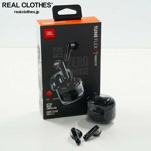 JBL/ジェイビーエル JBLTFLEXGBLK TUNE FLEX Bluetooth ワイヤレスイヤホン 動作確認済み /000