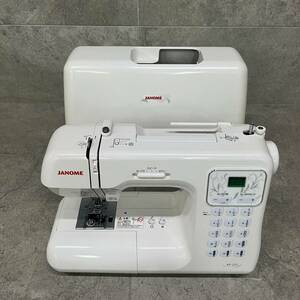 R28641(064)-313/NJ3000　JANOME　コンピューターミシン　MODEL 807型　ジャノメ　ケース付き