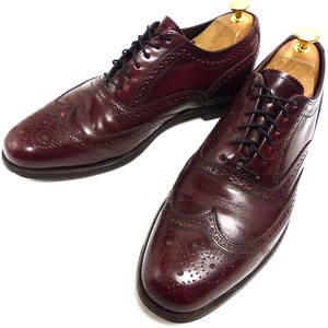 Florsheim SIGNATURE COLLECTION / フローシャイム ウイングチップシューズ 9 1/2D(27.5cm相当)(メンズ)【中古】1j-1-108